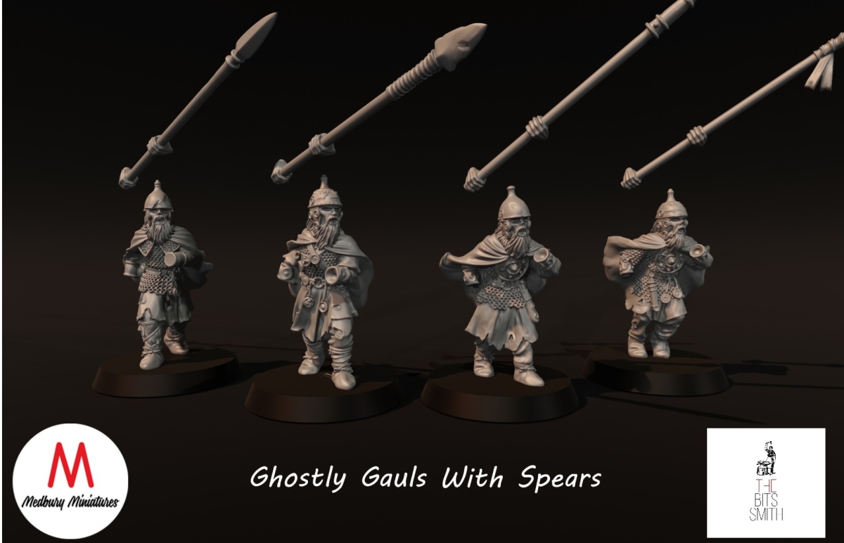 Ghostly Gauls with Spears